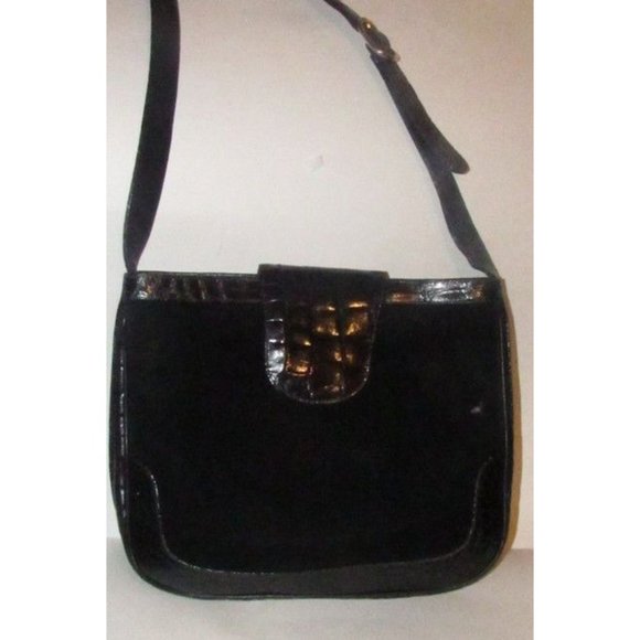 Gucci Black Crocodile & Leather Snaffle Horse-bit Hobo - Picture 2 of 12